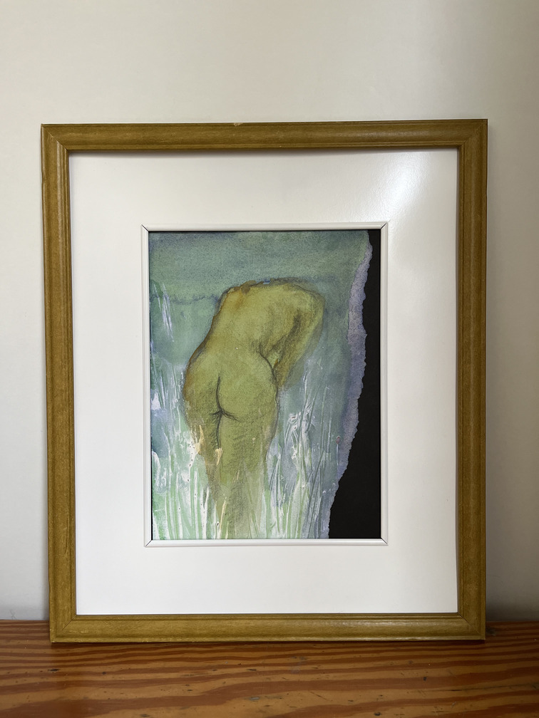 DESNUDO VERDE