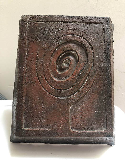 BRONCE. ESPIRAL. 18X5X22