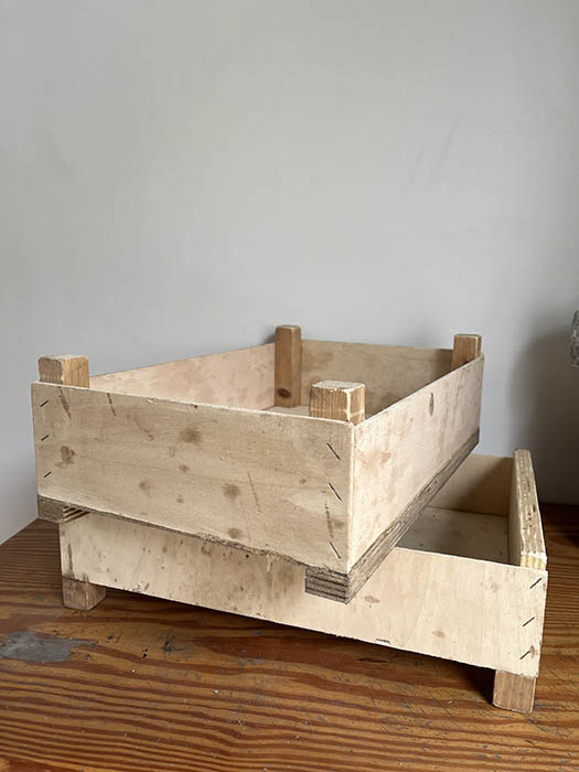 CAJAS DE MADERA.46X30X15