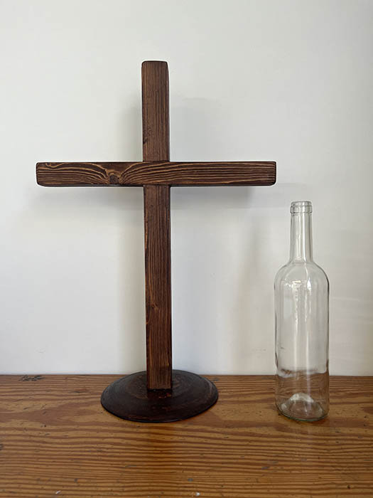 CRUZ MADERA SOBREMESA (36,5x51,5)